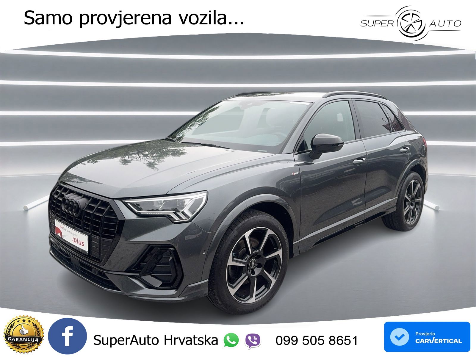 Audi Q3 45 TFSI (245 KS) quattro S tronic S line LED+GR SJED+ACC