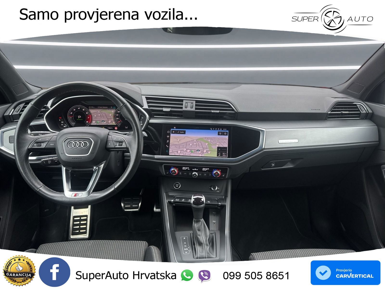 Audi Q3 45 TFSI (245 KS) quattro S tronic S line LED+GR SJED+ACC
