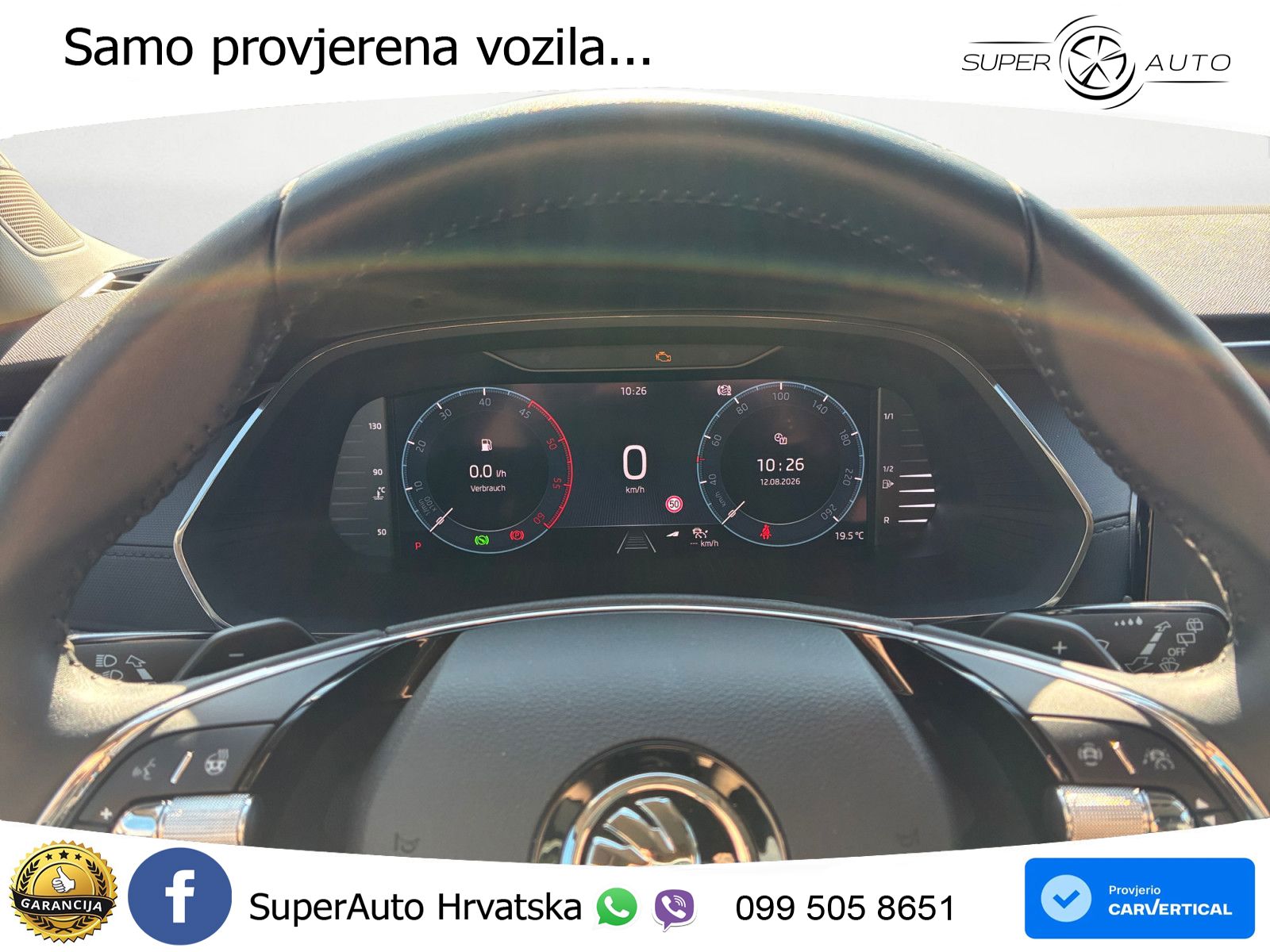 Škoda Octavia Combi 2.0 TDI (150 KS) DSG LED+GR SJED+ACC