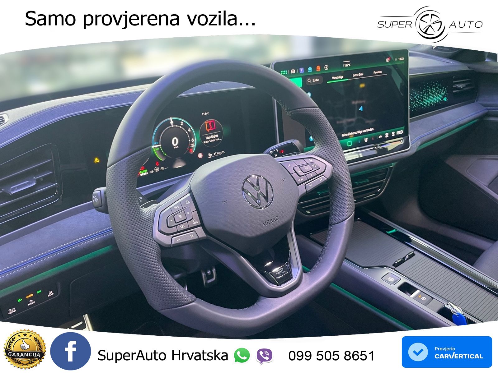 Volkswagen Passat Variant 1.5 TSI (204 KS) eHybrid DSG R-Line LED+GR SJED+ACC