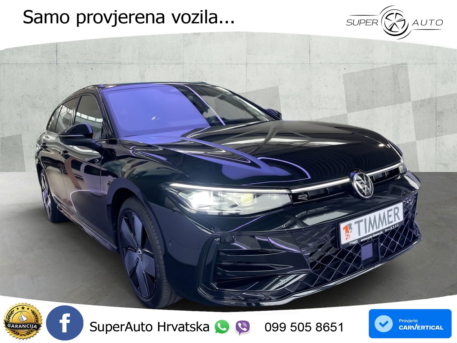 Volkswagen Passat Variant 1.5 TSI (204 KS) eHybrid DSG R-Line LED+GR SJED+ACC