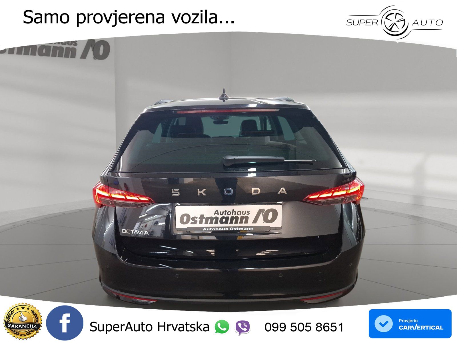 Škoda Octavia Combi 2.0 TDI (150 KS) DSG Selection LED+GR SJED+ACC