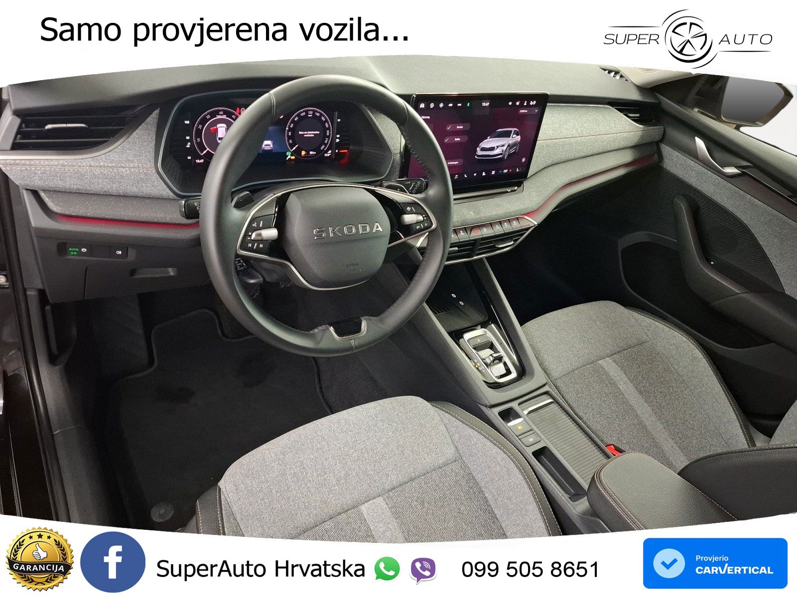 Škoda Octavia Combi 2.0 TDI (150 KS) DSG Selection LED+GR SJED+ACC