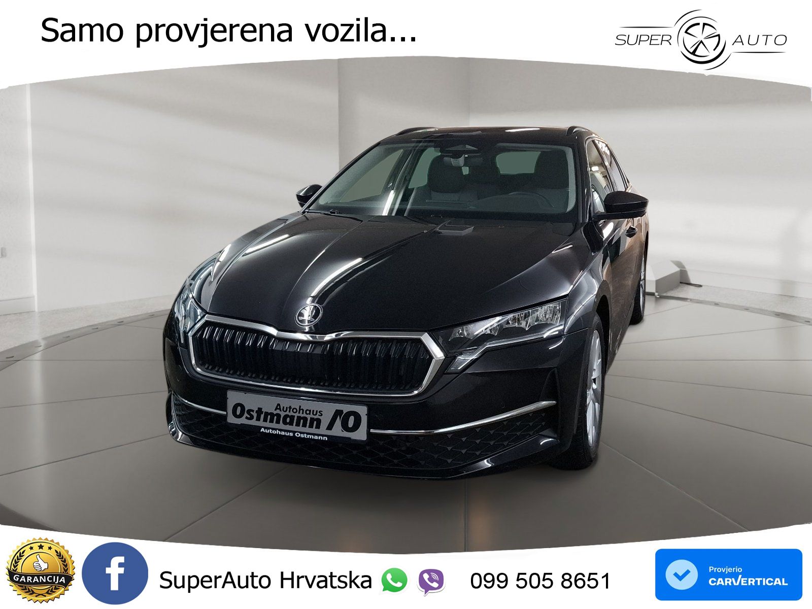 Škoda Octavia Combi 2.0 TDI (150 KS) DSG Selection LED+GR SJED+ACC