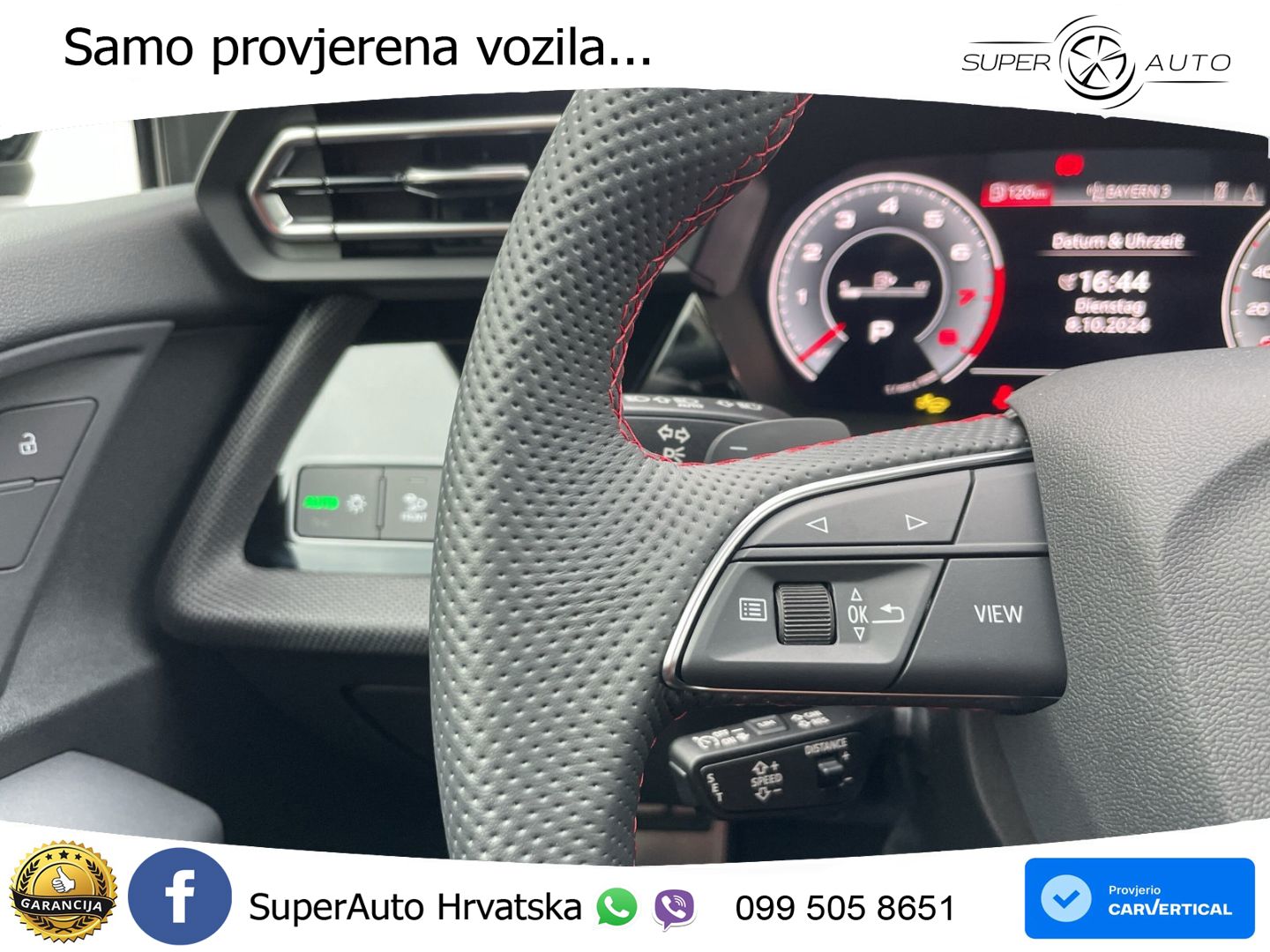 Audi A3 35 TFSI (150 KS) S tronic S line LED+GR SJED+ACC
