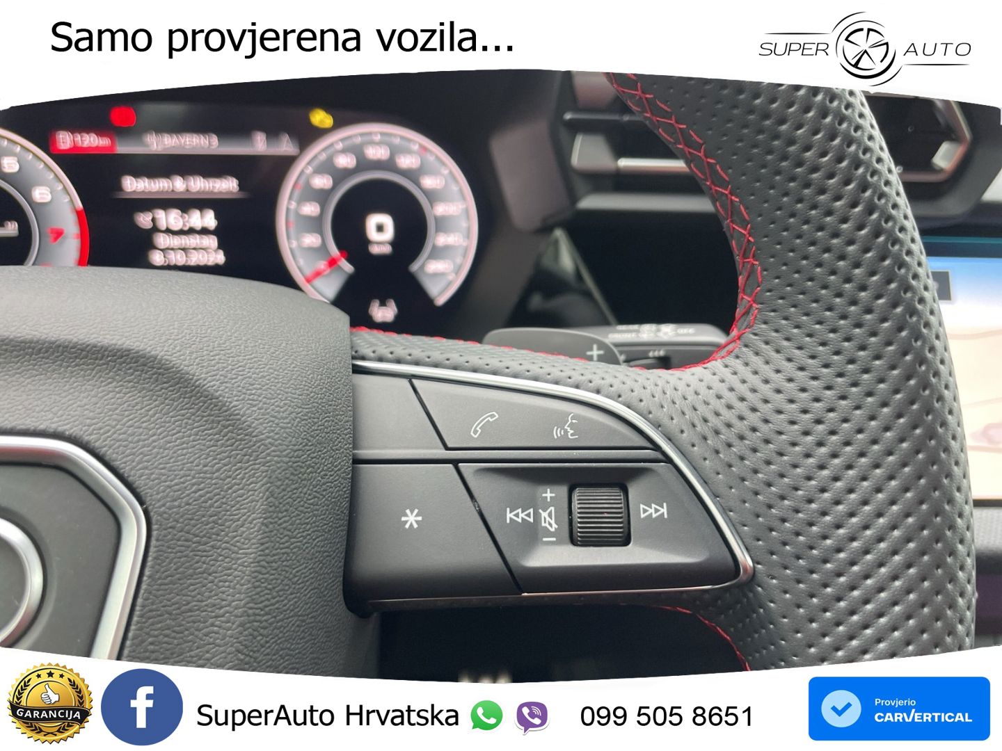 Audi A3 35 TFSI (150 KS) S tronic S line LED+GR SJED+ACC