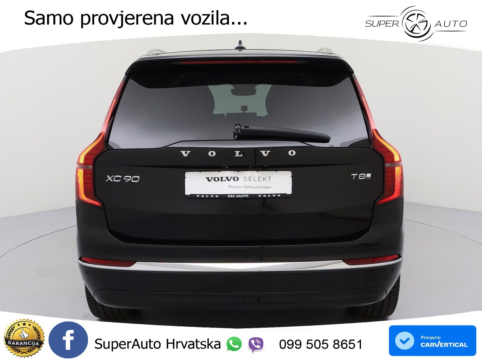 Volvo XC90 2.0 T8 AWD Automatic ACC+HEAD+4xGR SJED+360+PANO