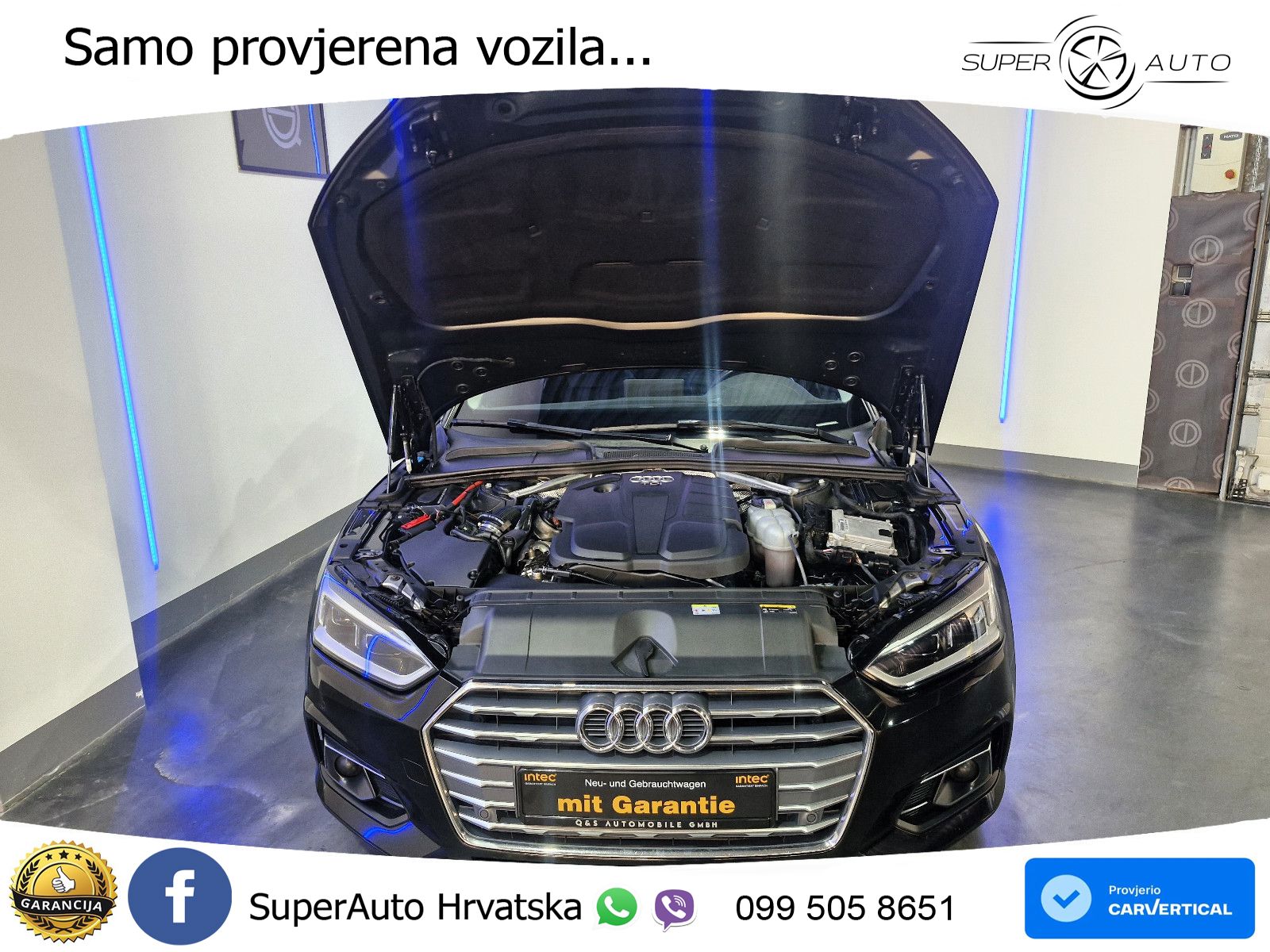 Audi A5 Sportback 40 TDI (190 KS) S tronic LED+GR SJED+ACC