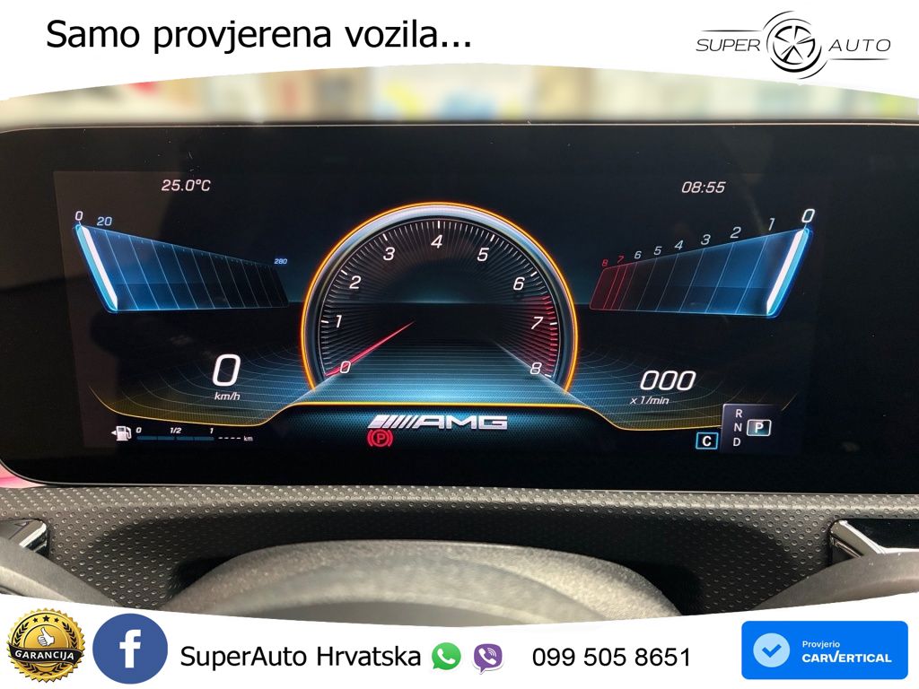 Mercedes-Benz AMG A 35 4MATIC AMG SPEEDSHIFT DCT ACC+GR SJED+360+PANO