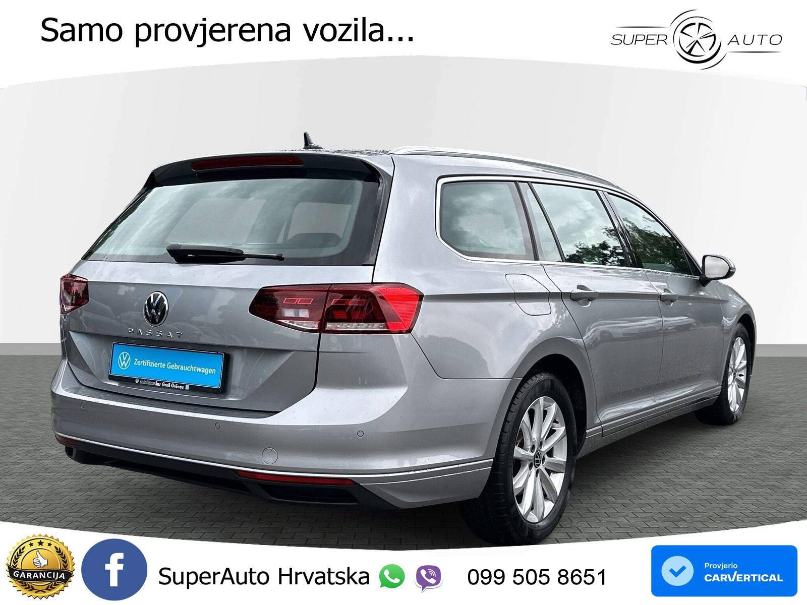 Volkswagen Passat Variant 2.0 TDI (150 KS) DSG Business LED+GR SJED+ACC