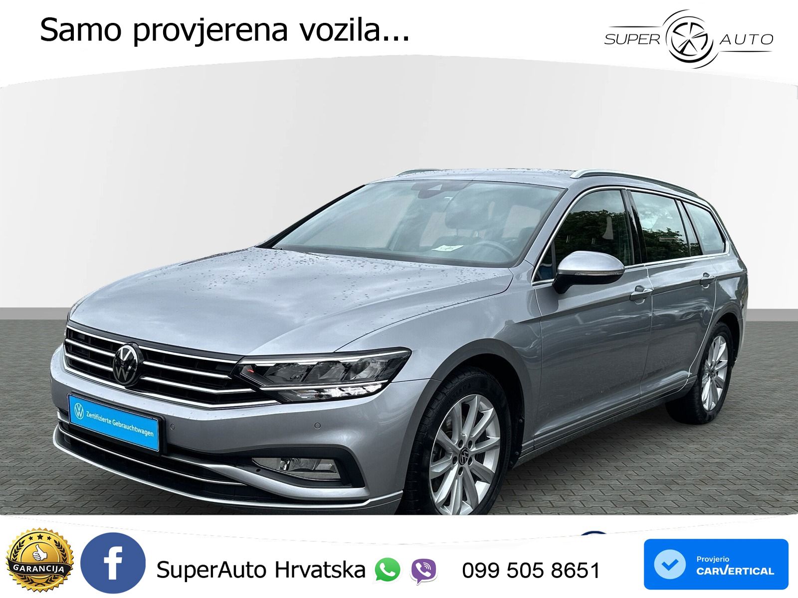 Volkswagen Passat Variant 2.0 TDI (150 KS) DSG Business LED+GR SJED+ACC