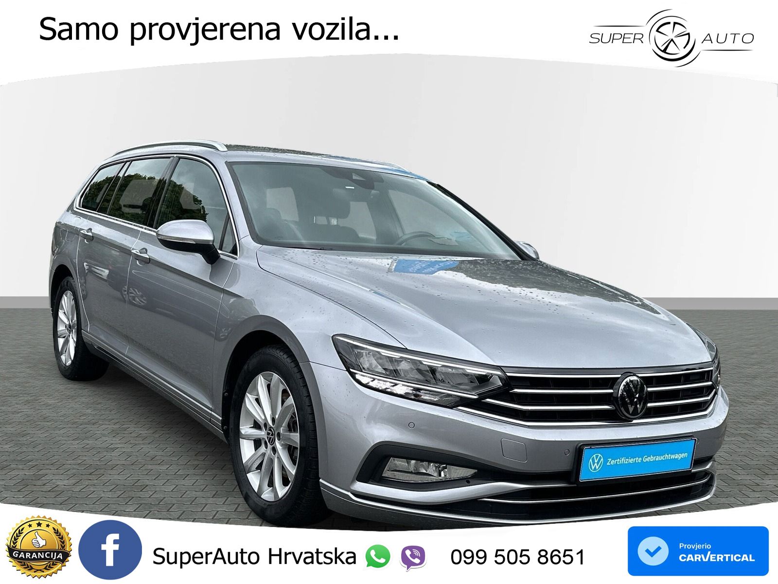 Volkswagen Passat Variant 2.0 TDI (150 KS) DSG Business LED+GR SJED+ACC
