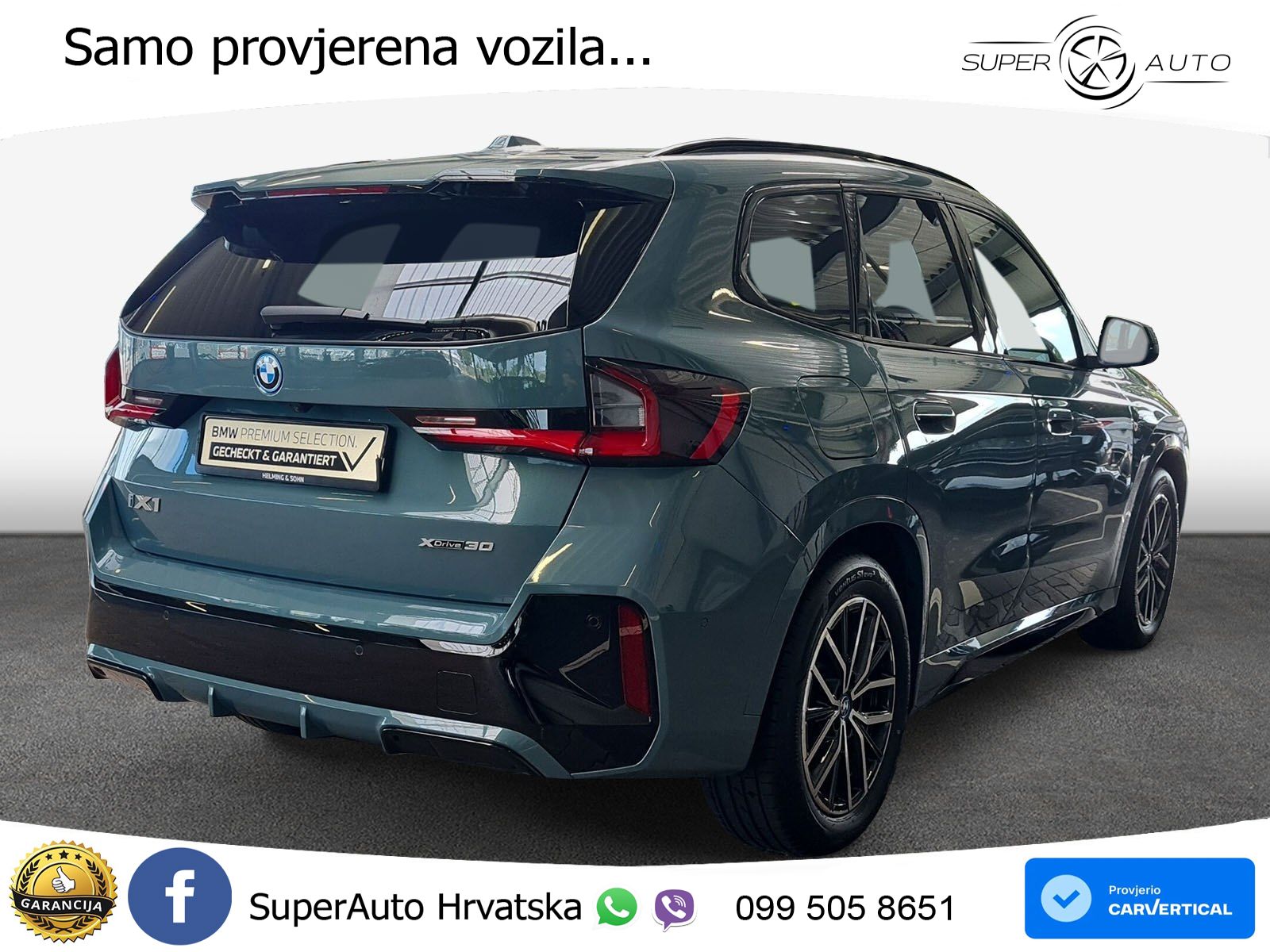 BMW iX1 68 kWh (313 KS) xDrive30 M Sport LED+GR SJED+ACC