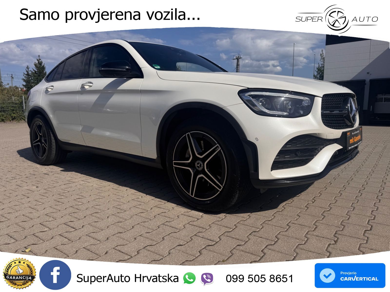 Mercedes GLC Coupe 200 (197 KS) 4MATIC G-TRONIC AMG ACC+GR SJED+360+PANO