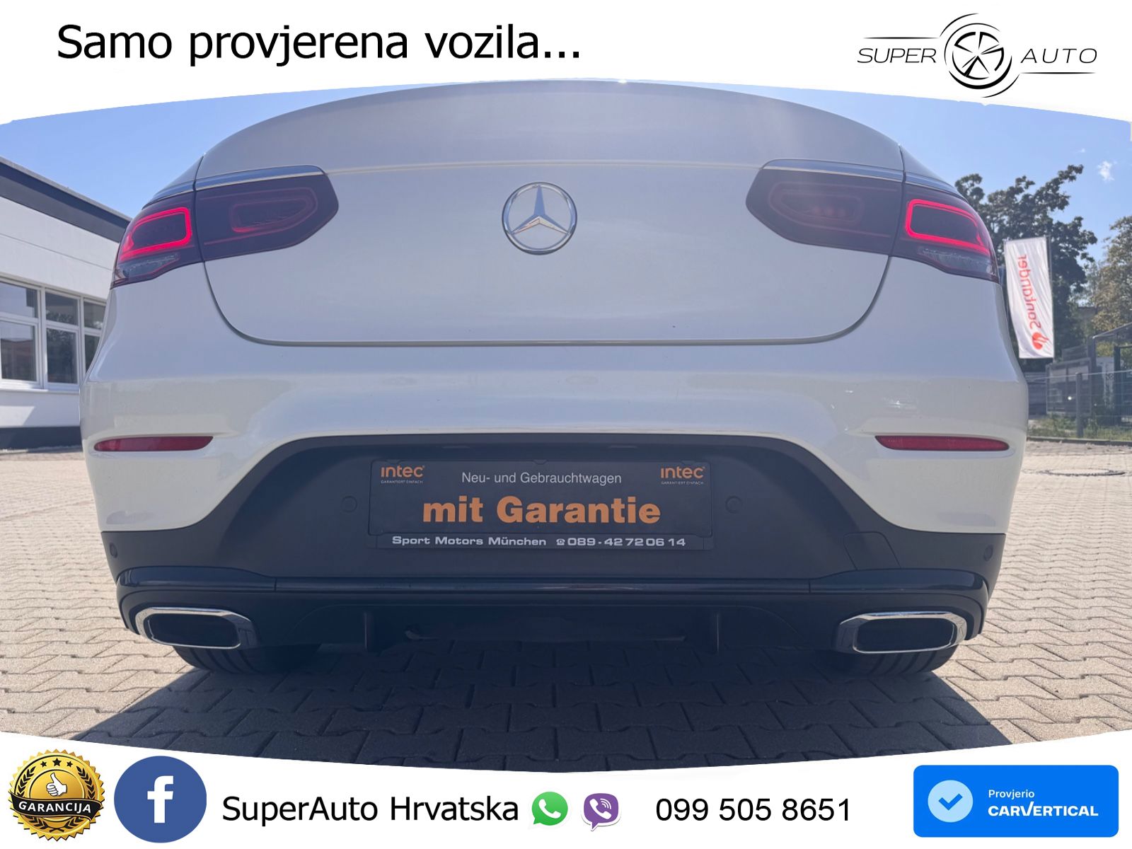 Mercedes GLC Coupe 200 (197 KS) 4MATIC G-TRONIC AMG ACC+GR SJED+360+PANO