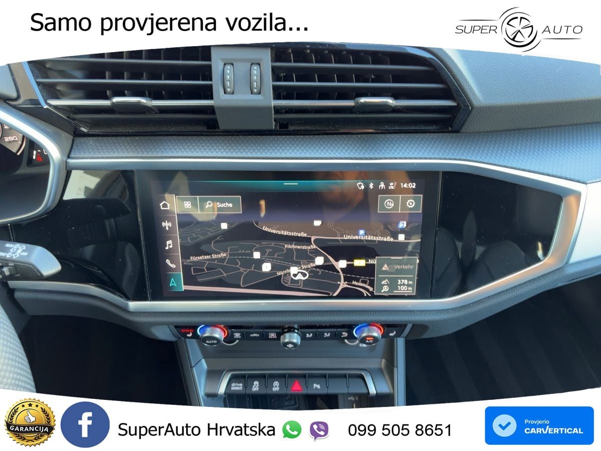 Audi Q3 Sportback 40 TFSI (190 KS) quattro S tronic S line MATRIX+GR SJED+KAM