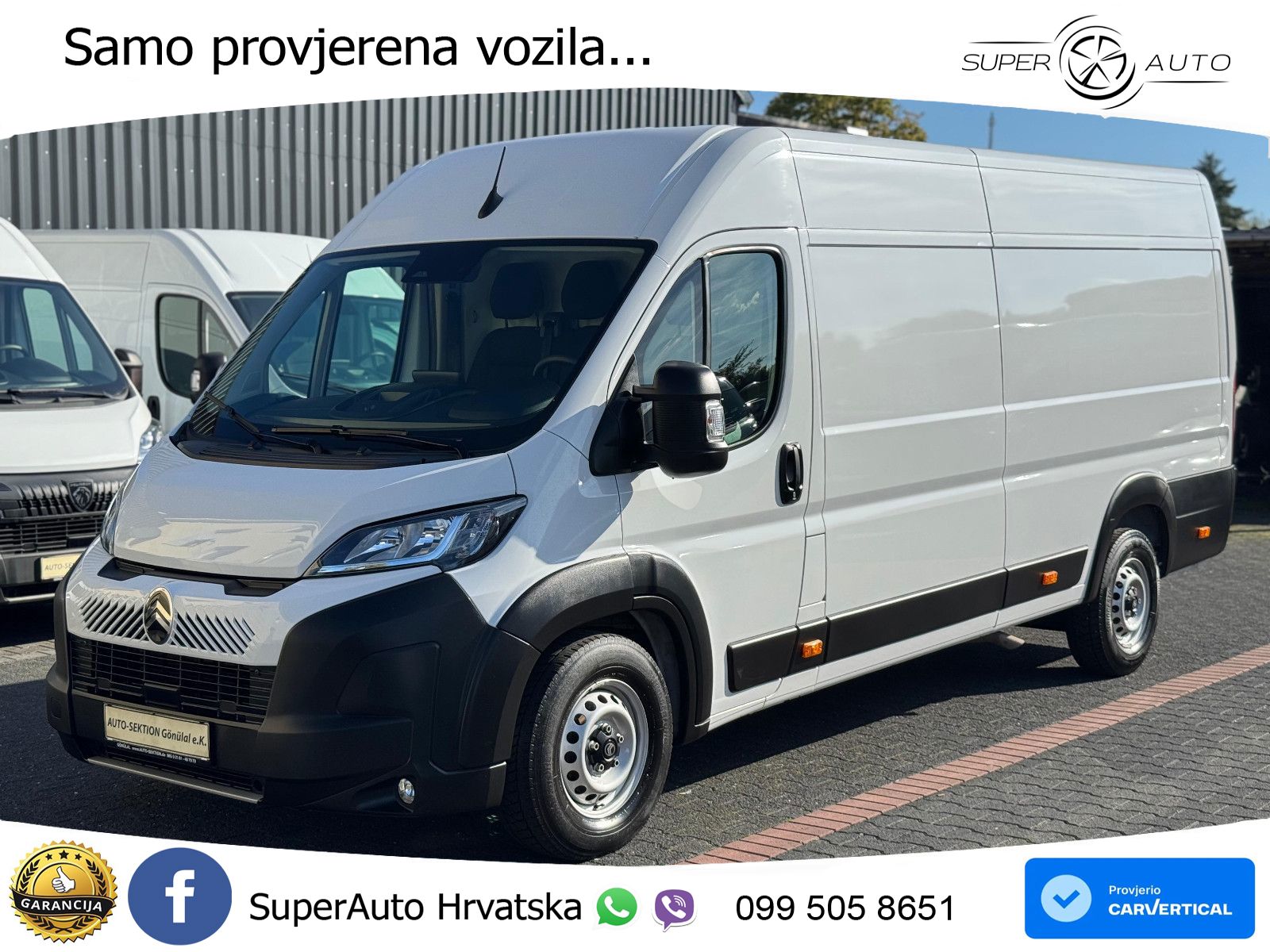 Citroën Jumper 35 L4H2 180 *Klima*Tempomat*Navi*Holz 179 KS