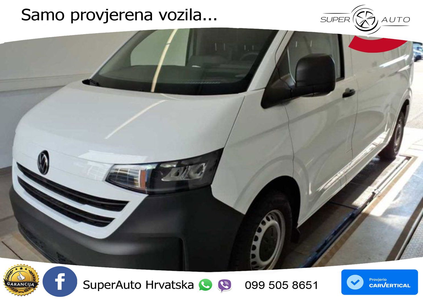 Volkswagen T7 Transporter Kasten langer Radstand ACC AUT LE 150 KS