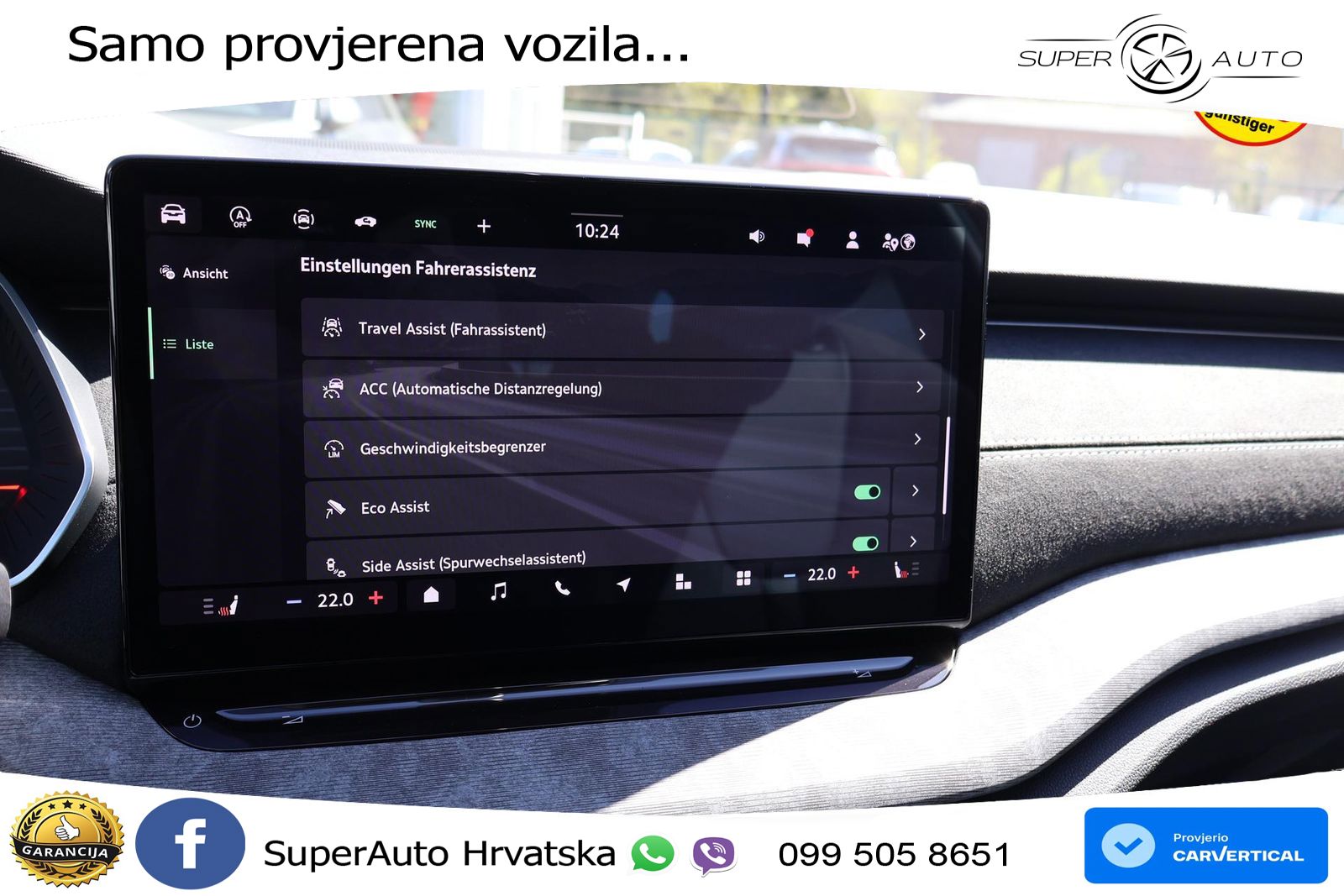 Škoda Octavia Combi 1.5 TSI (150 KS) LED+GR SJED+ACC