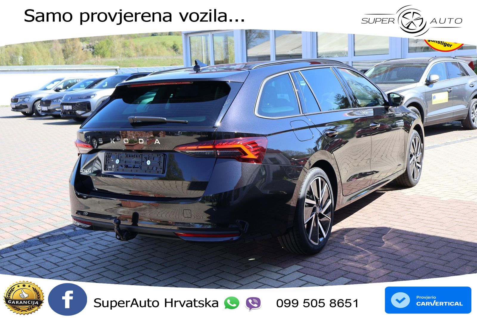 Škoda Octavia Combi 1.5 TSI (150 KS) LED+GR SJED+ACC