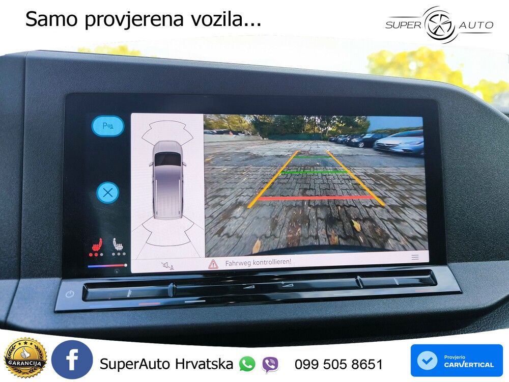 Volkswagen Caddy Maxi DSG NAVI R-CAM BLUET KLIMA 122 KS