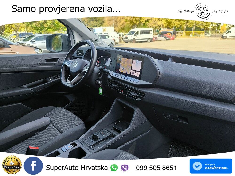 Volkswagen Caddy Maxi DSG NAVI R-CAM BLUET KLIMA 122 KS
