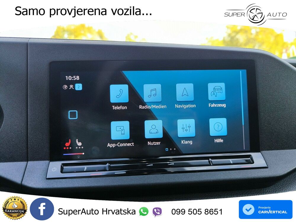 Volkswagen Caddy Maxi DSG NAVI R-CAM BLUET KLIMA 122 KS