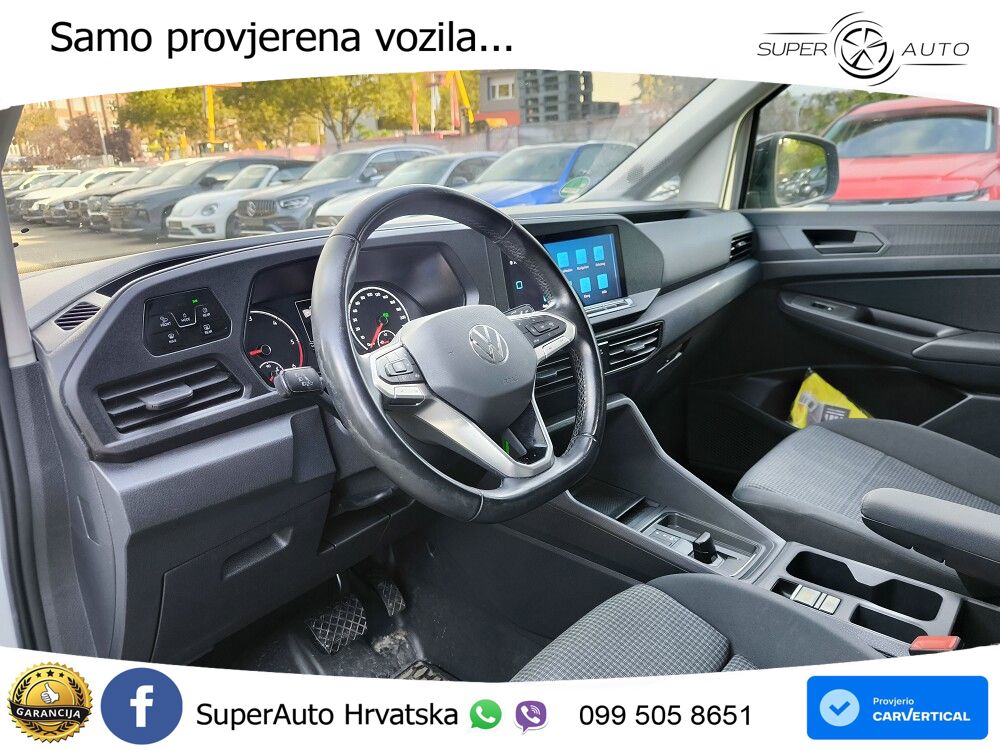 Volkswagen Caddy Maxi DSG NAVI R-CAM BLUET KLIMA 122 KS