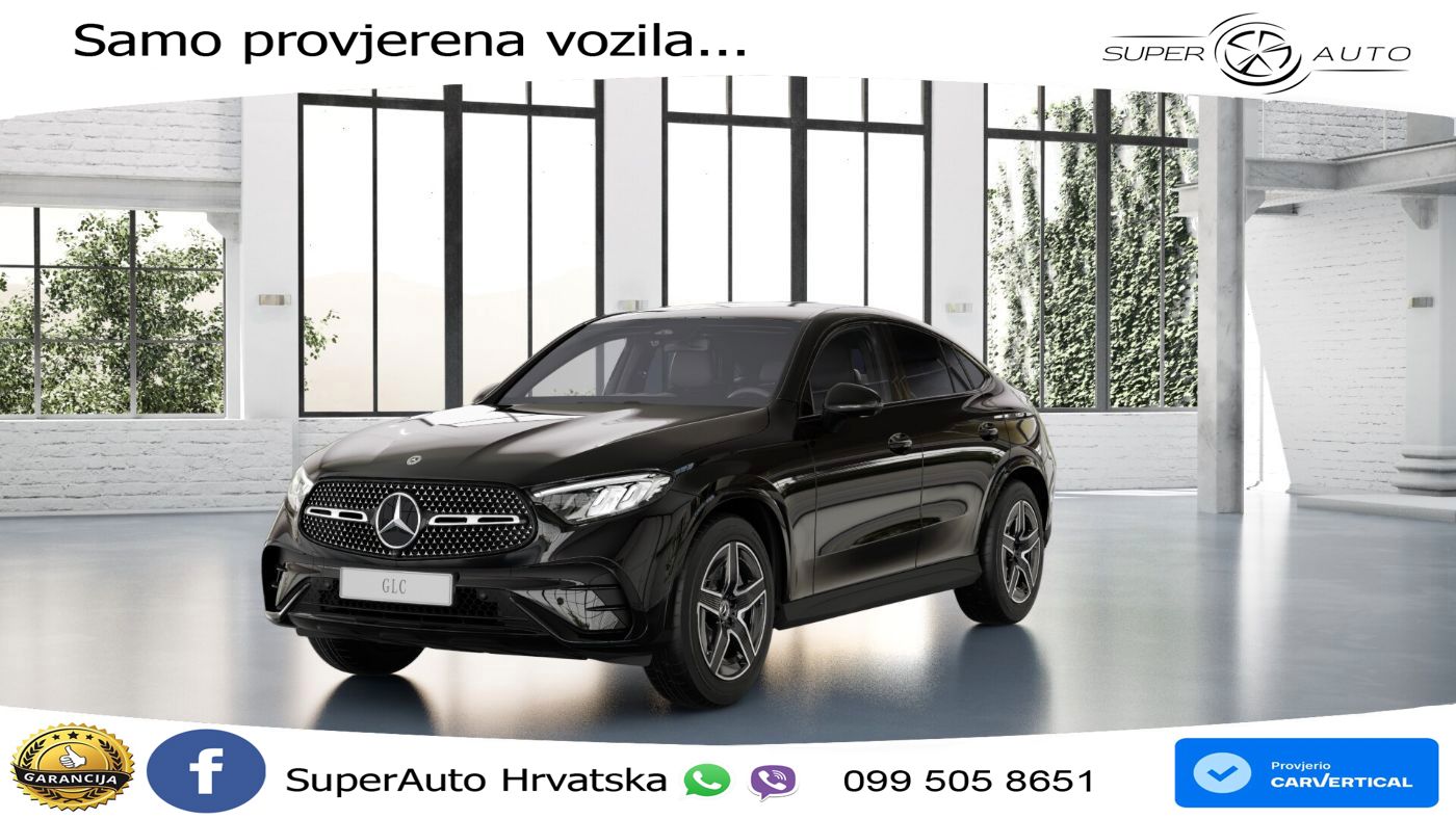 Mercedes GLC Coupe 220d (197 KS) 4MATIC 9G-TRONIC AMG LED+GR SJED+ACC