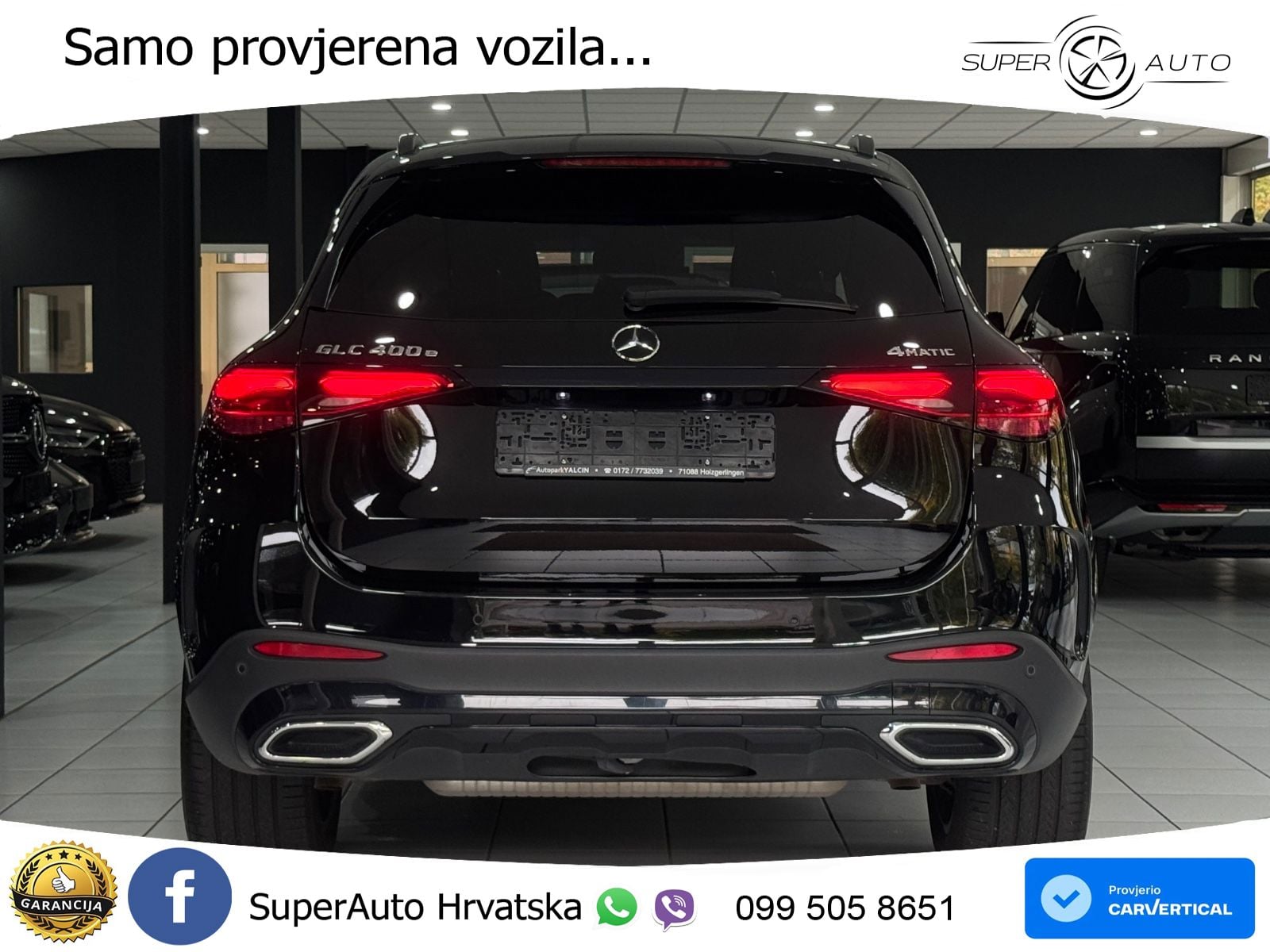 Mercedes GLC 400e (381 KS) 4MATIC 9G-TRONIC AMG ZRAČNI+ACC+GR SJED+360