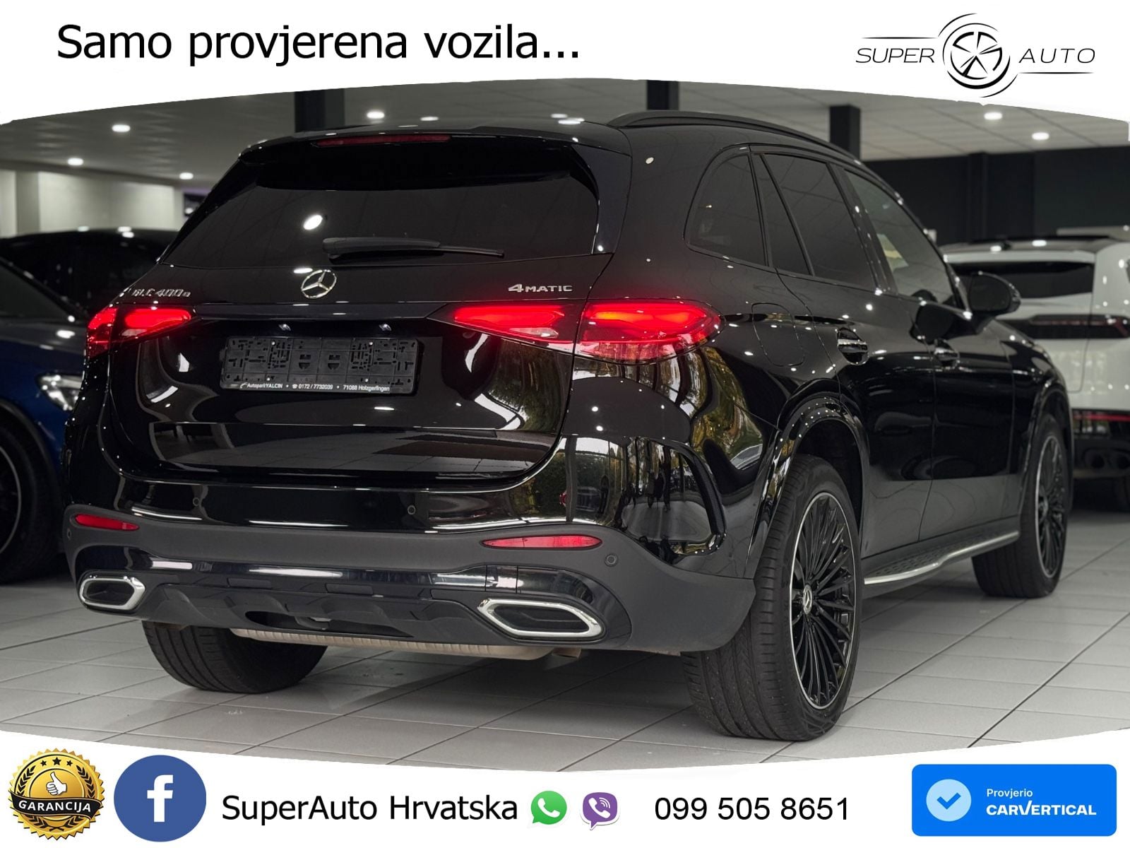 Mercedes GLC 400e (381 KS) 4MATIC 9G-TRONIC AMG ZRAČNI+ACC+GR SJED+360