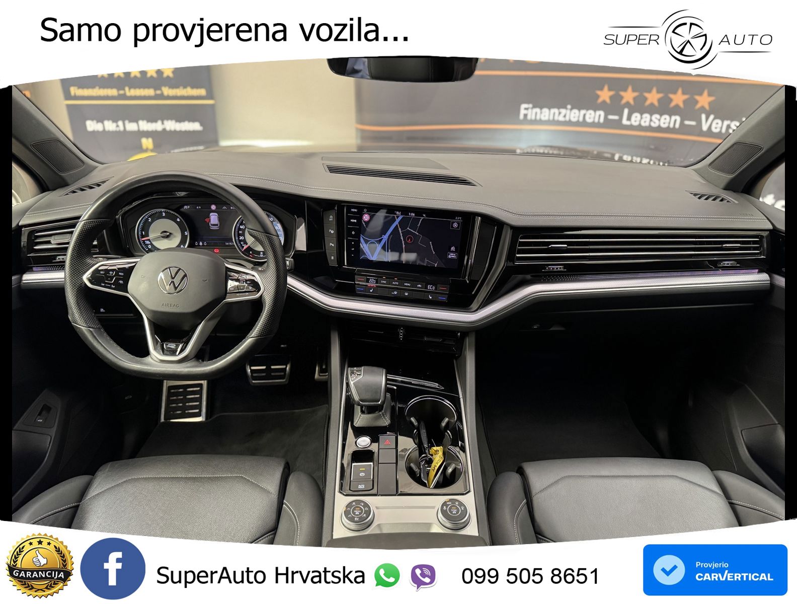Volkswagen Touareg 3.0 V6 TDI (231 KS) 4MOTION Tiptronic R-Line ZRAČNI+ACC+GR SJED+KAM