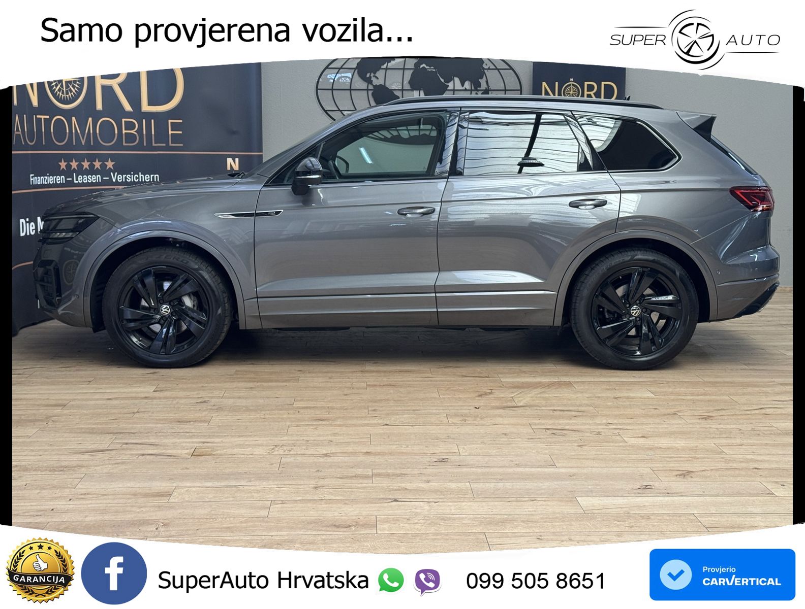 Volkswagen Touareg 3.0 V6 TDI (231 KS) 4MOTION Tiptronic R-Line ZRAČNI+ACC+GR SJED+KAM