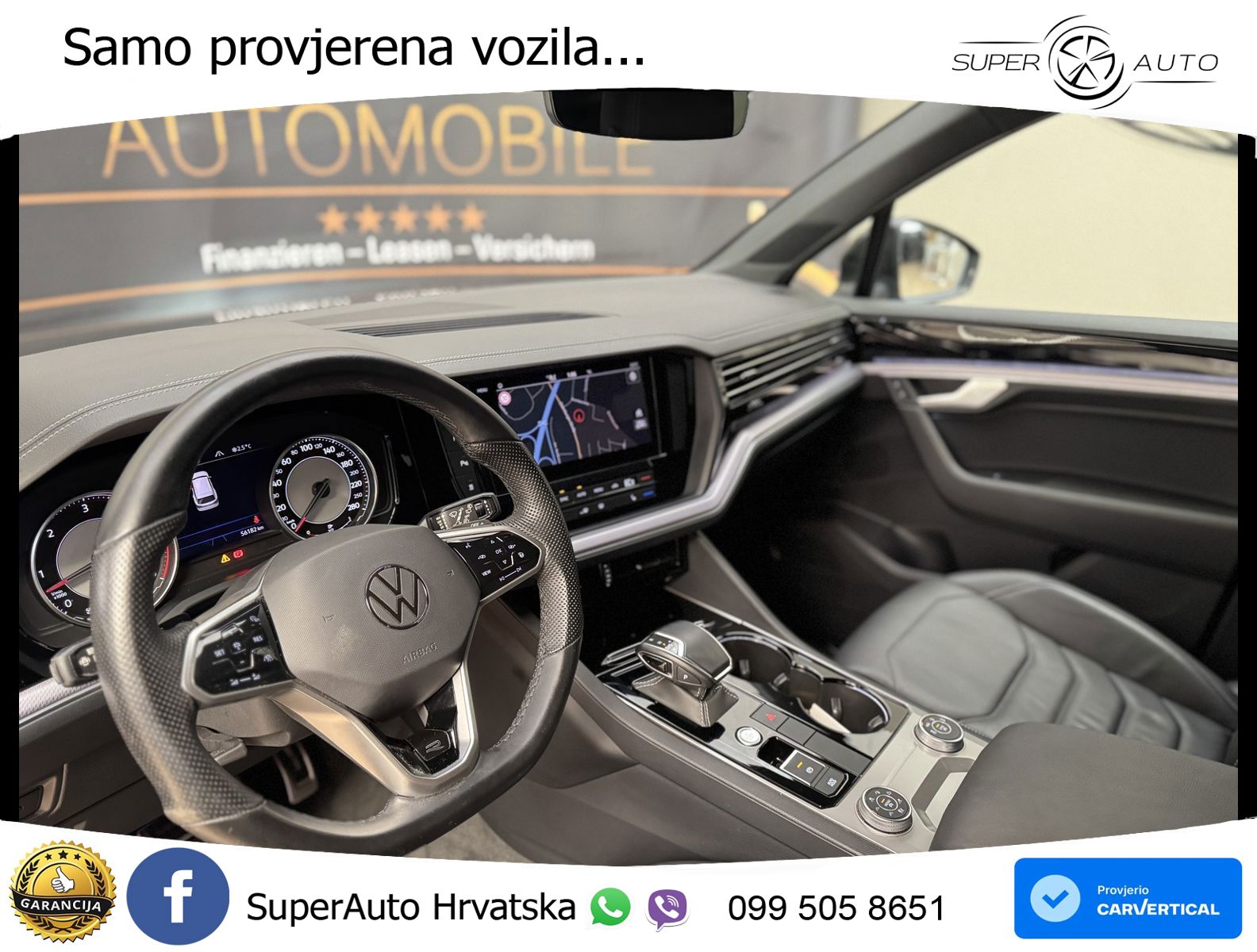 Volkswagen Touareg 3.0 V6 TDI (231 KS) 4MOTION Tiptronic R-Line ZRAČNI+ACC+GR SJED+KAM