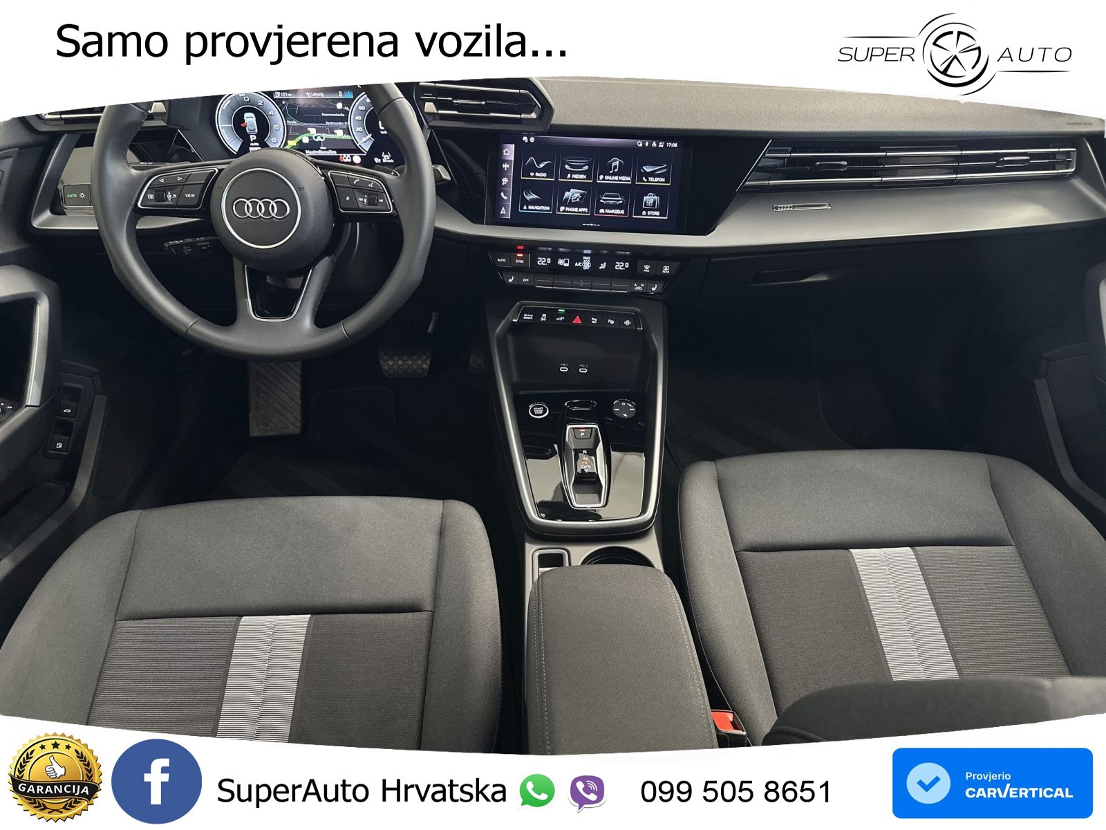 Audi A3 Sportback 40 TFSI e (204 KS) Plug-in Hybrid S tronic LED+GR SJED+ACC