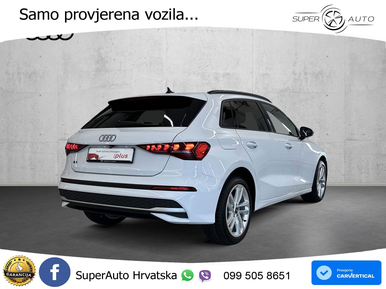 Audi A3 Sportback 40 TFSI e (204 KS) Plug-in Hybrid S tronic LED+GR SJED+ACC