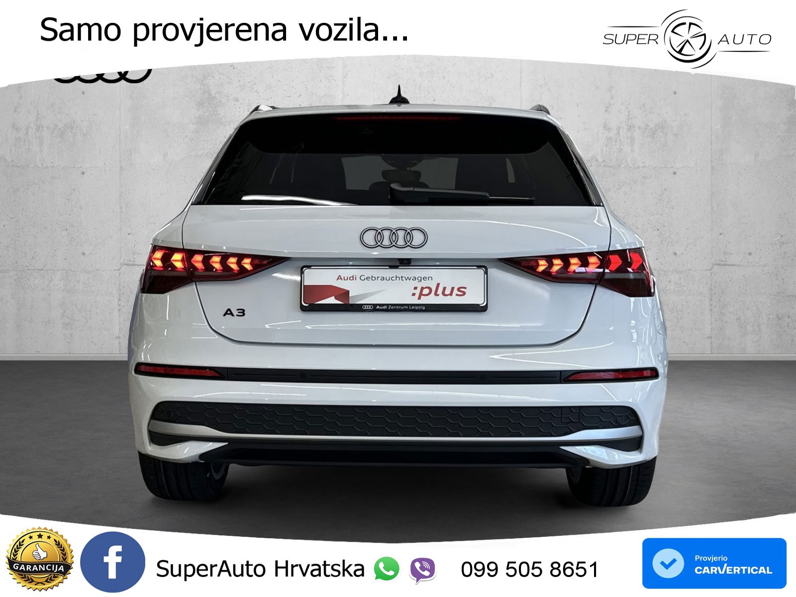 Audi A3 Sportback 40 TFSI e (204 KS) Plug-in Hybrid S tronic LED+GR SJED+ACC