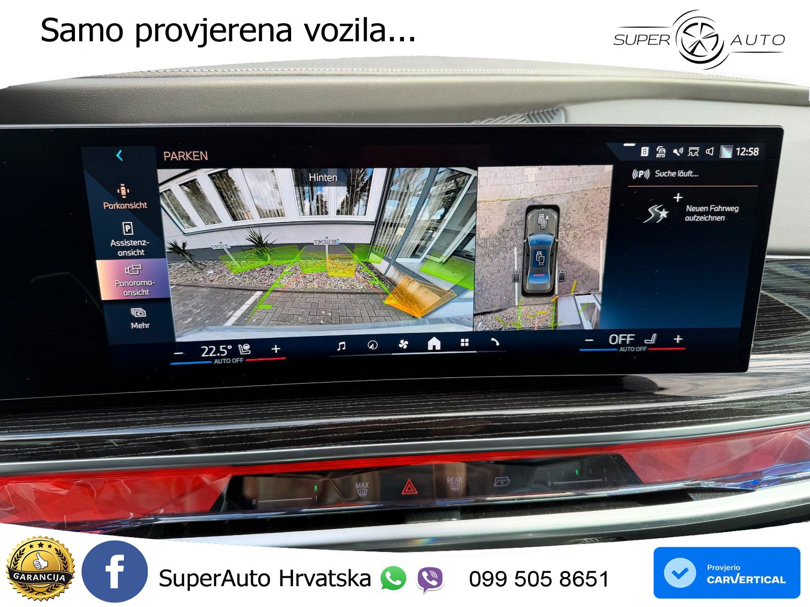 BMW 740d (299 KS) xDrive Steptronic M Sport ZRAČNI+ACC+GR SJED+KAM+PANO
