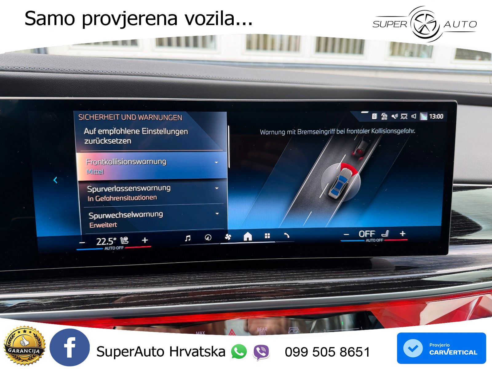 BMW 740d (299 KS) xDrive Steptronic M Sport ZRAČNI+ACC+GR SJED+KAM+PANO