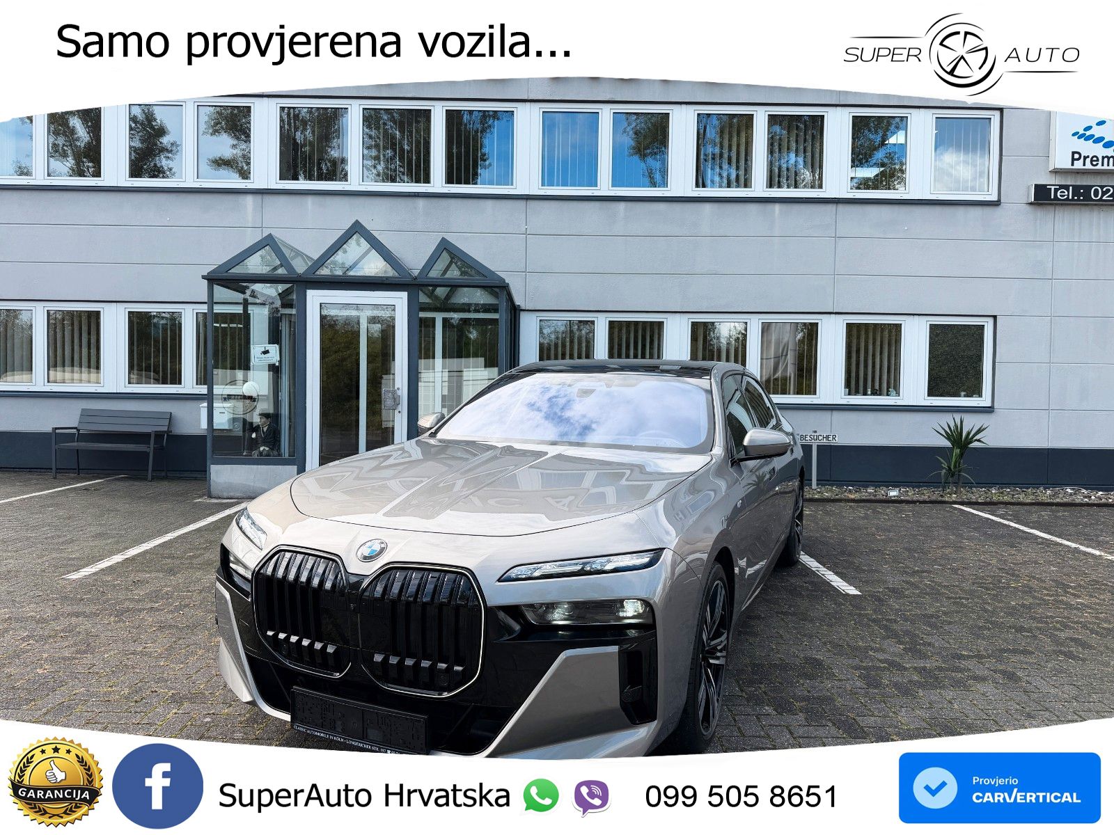 BMW 740d (299 KS) xDrive Steptronic M Sport ZRAČNI+ACC+GR SJED+KAM+PANO