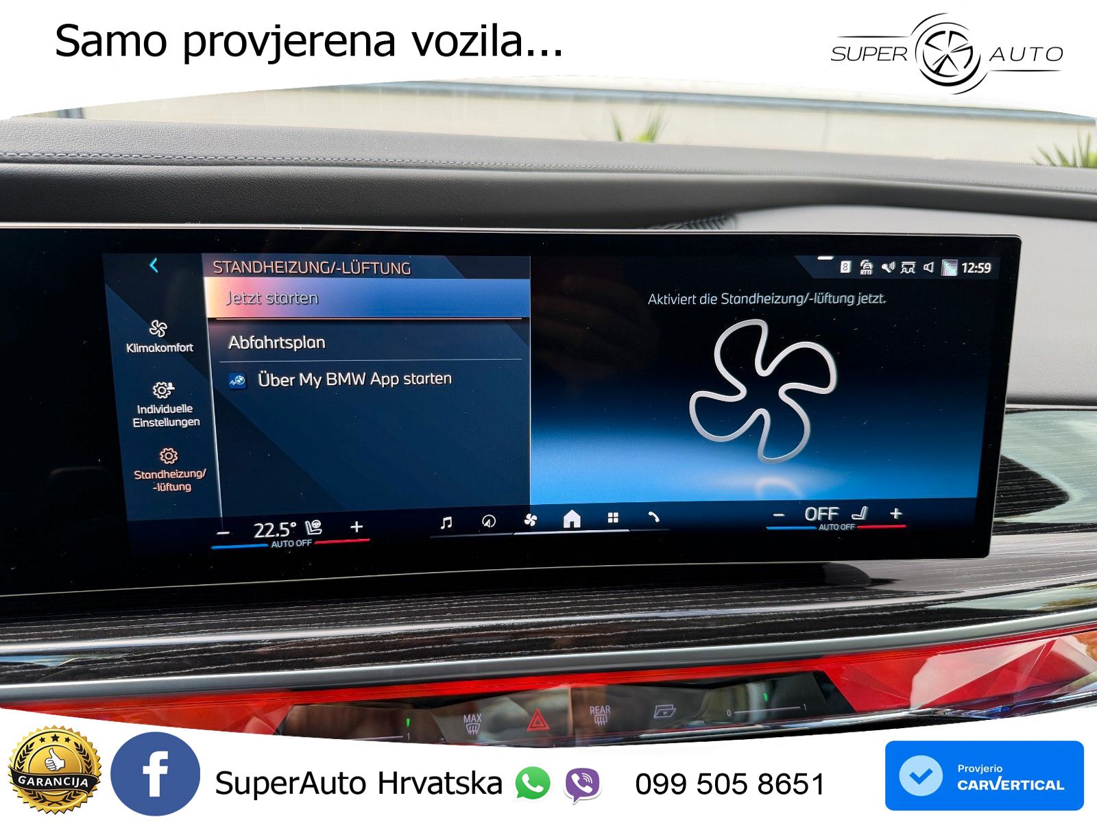 BMW 740d (299 KS) xDrive Steptronic M Sport ZRAČNI+ACC+GR SJED+KAM+PANO