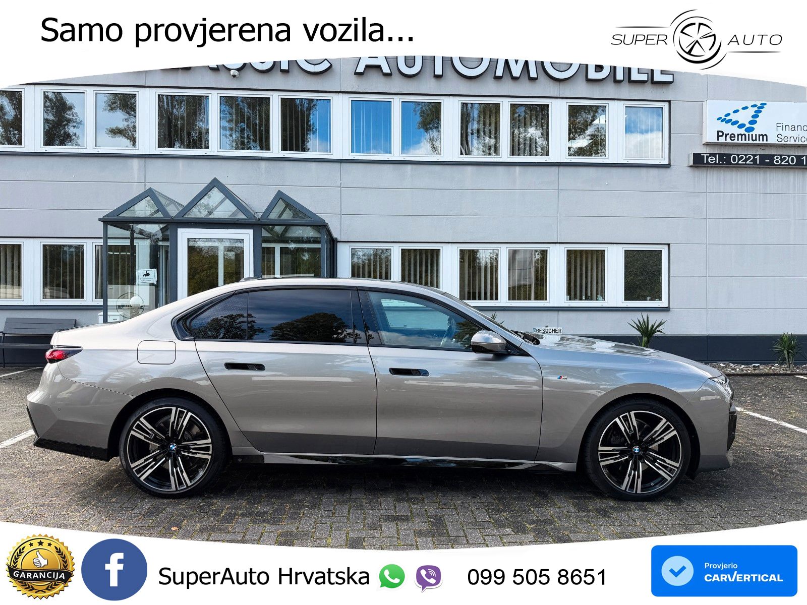 BMW 740d (299 KS) xDrive Steptronic M Sport ZRAČNI+ACC+GR SJED+KAM+PANO