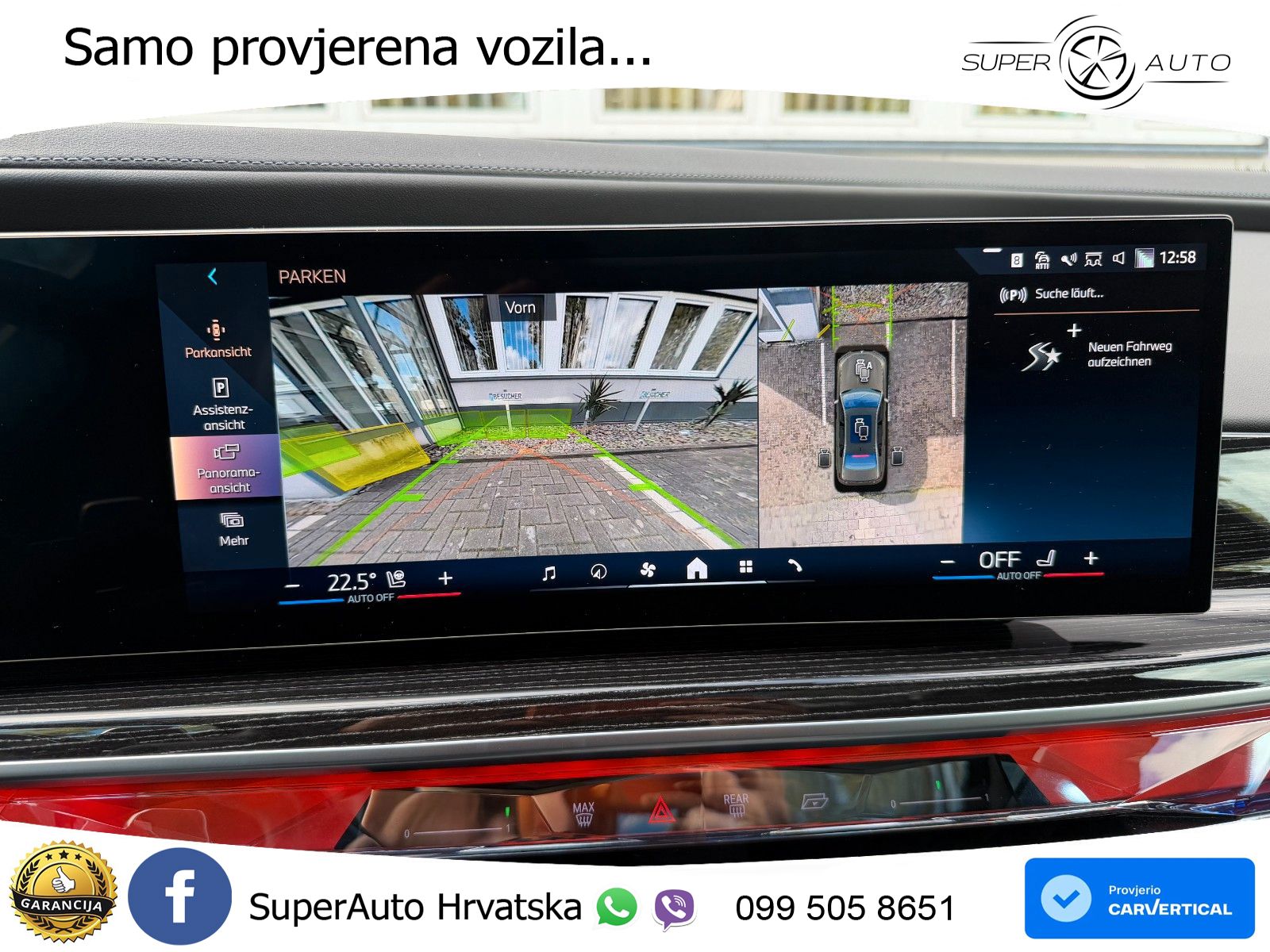 BMW 740d (299 KS) xDrive Steptronic M Sport ZRAČNI+ACC+GR SJED+KAM+PANO