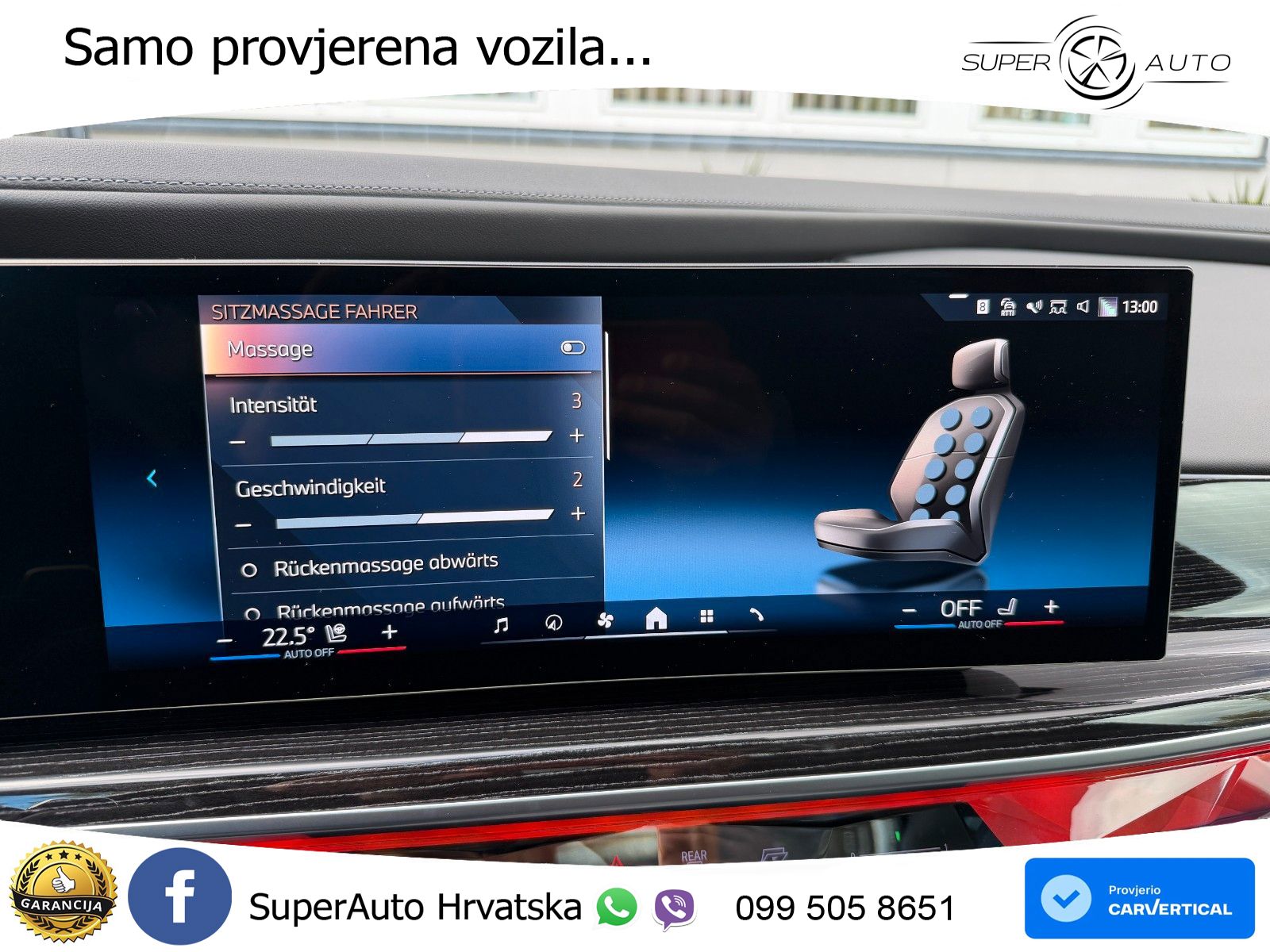BMW 740d (299 KS) xDrive Steptronic M Sport ZRAČNI+ACC+GR SJED+KAM+PANO