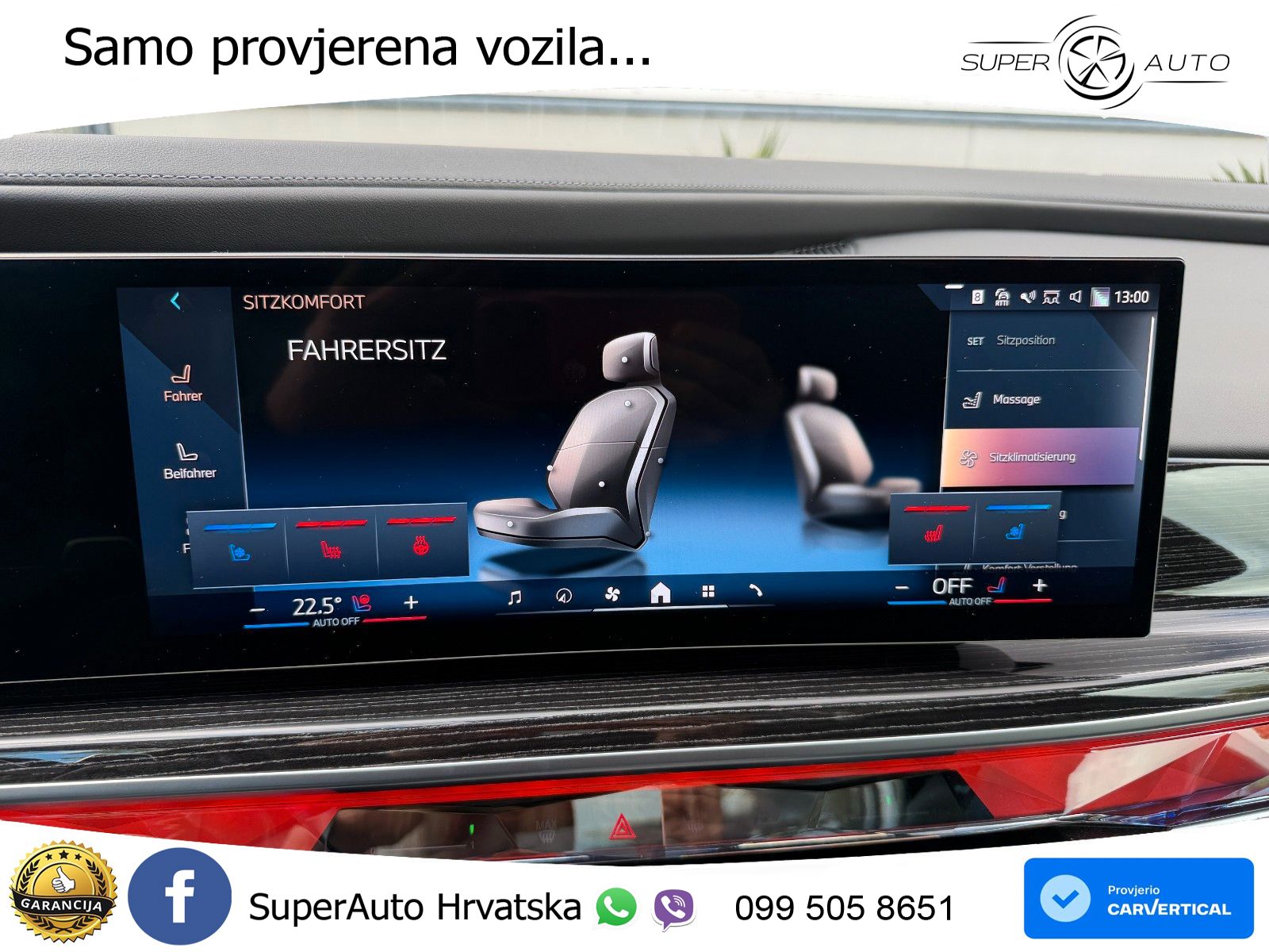 BMW 740d (299 KS) xDrive Steptronic M Sport ZRAČNI+ACC+GR SJED+KAM+PANO