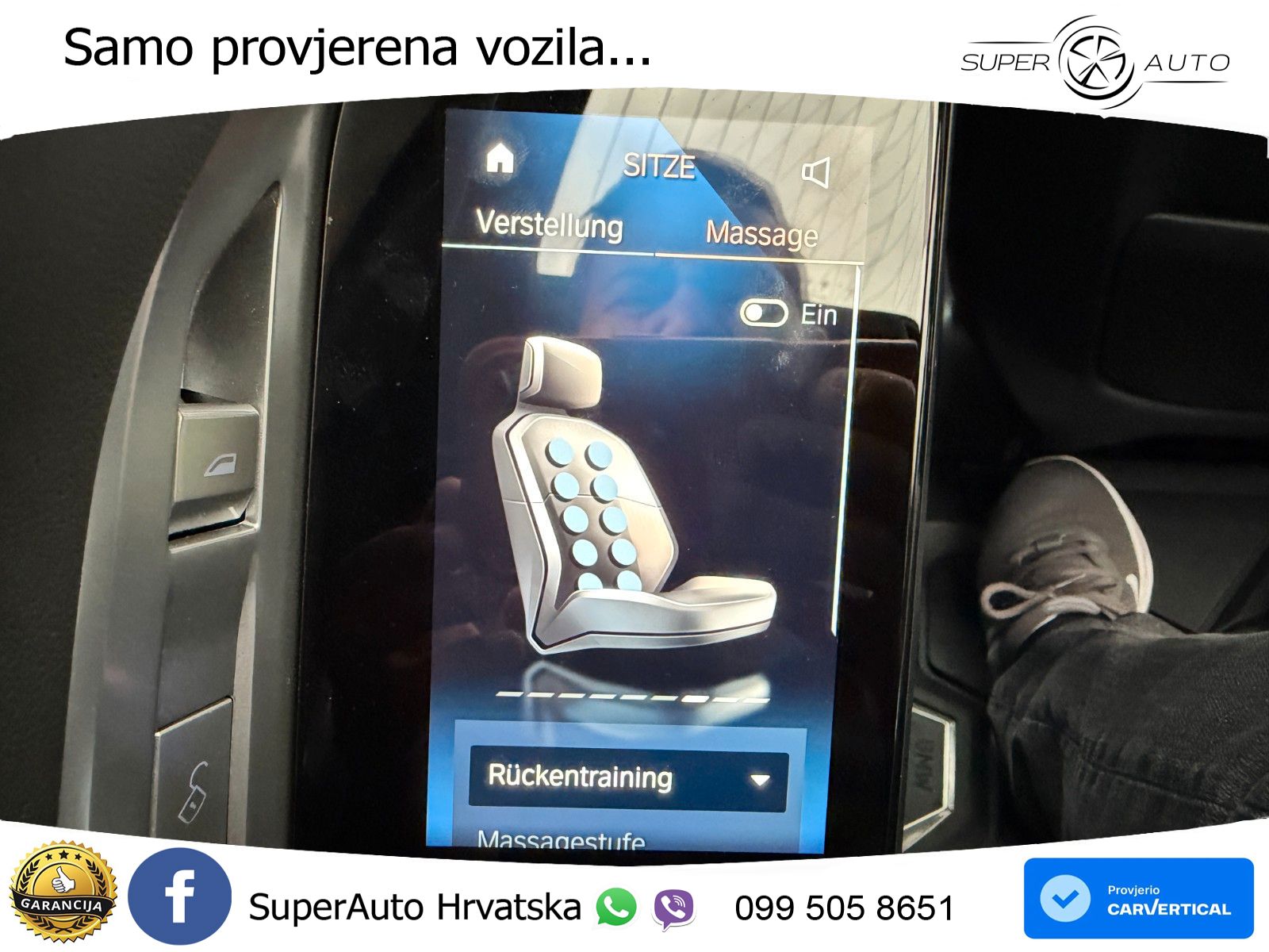 BMW 740d (299 KS) xDrive Steptronic M Sport ZRAČNI+ACC+GR SJED+KAM+PANO