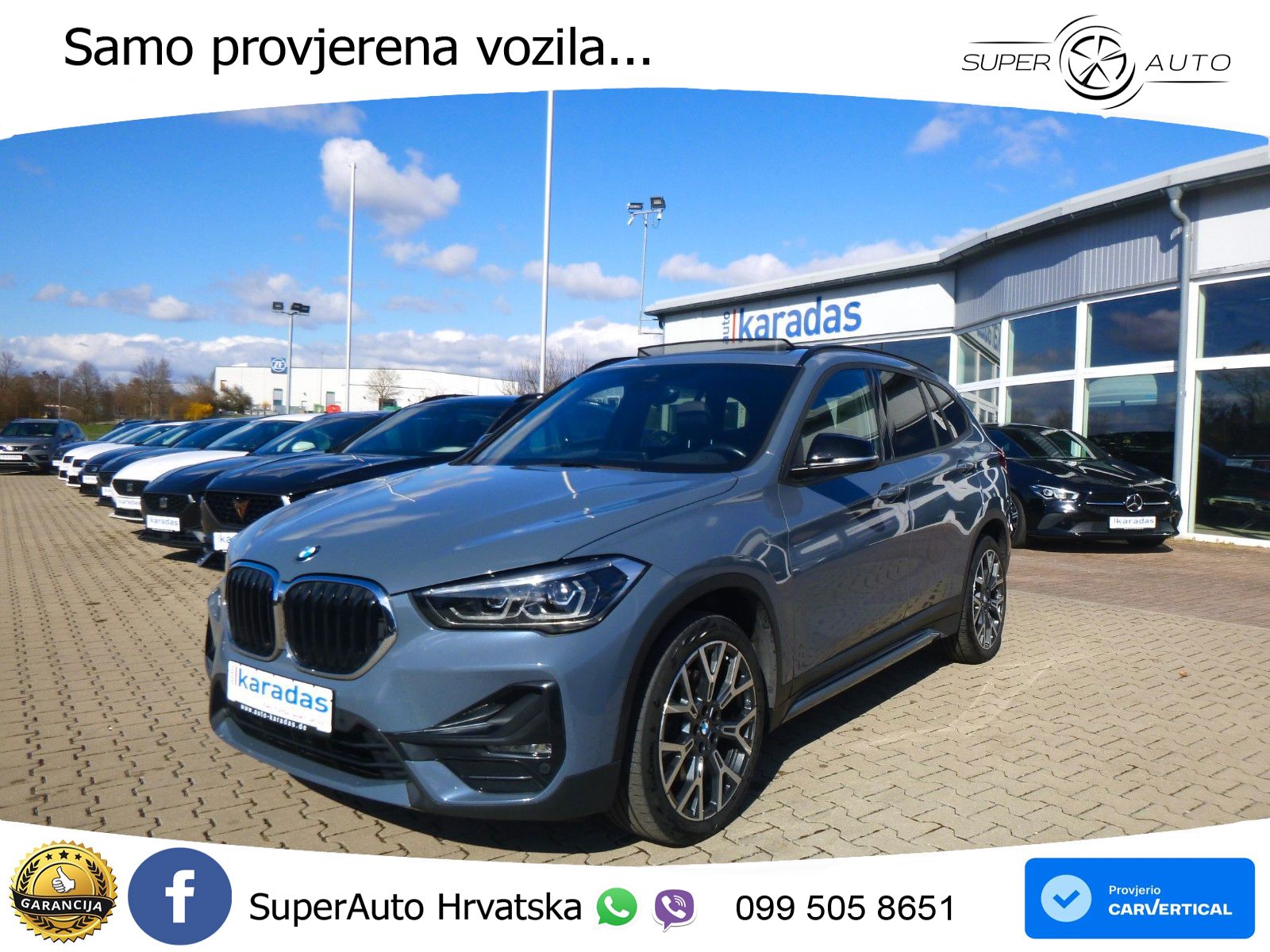 BMW X1 20d (190 KS) xDrive Steptronic LED+GR SJED+ACC