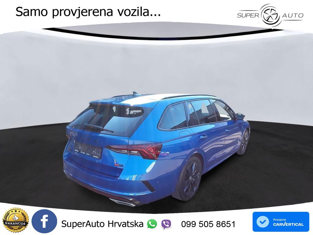 Škoda Octavia Combi RS 2.0 TDI (200 KS) DSG LED+GR SJED+ACC