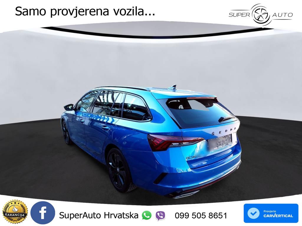 Škoda Octavia Combi RS 2.0 TDI (200 KS) DSG LED+GR SJED+ACC