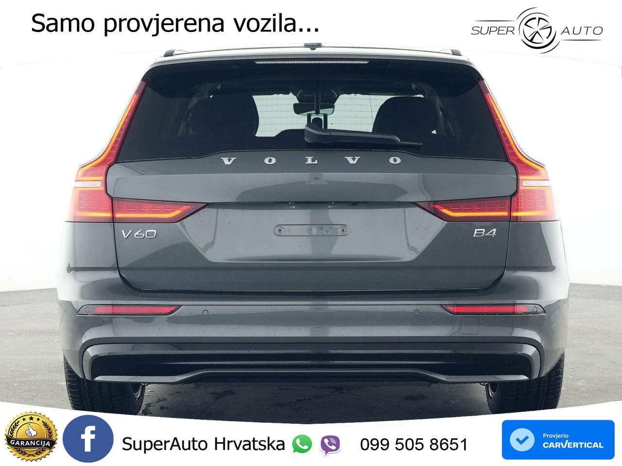 Volvo V60 2.0 B4 Benzin DCT LED+GR SJED+ACC